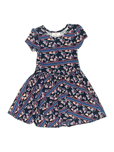 Pre-owned Dot Dot Smile Kids' Dress In Blue
