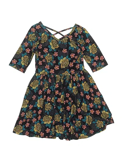 Pre-owned Dot Dot Smile Kids' Dress In Blue