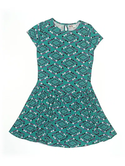 Pre-owned Dot Dot Smile Kids' Dress In Blue