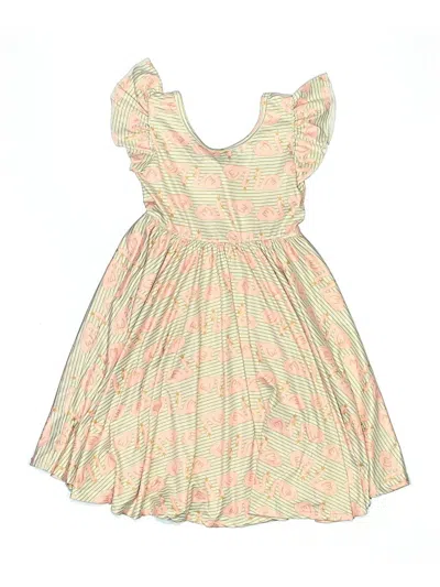 Pre-owned Dot Dot Smile Kids' Dress In Green