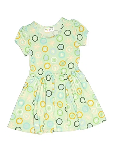 Pre-owned Dot Dot Smile Kids' Dress In Green