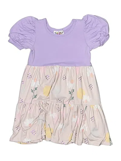 Pre-owned Dot Dot Smile Kids' Dress In Purple