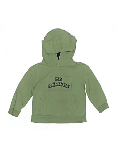 Pre-owned Dot Dot Smile Kids' Pullover Hoodie In Green