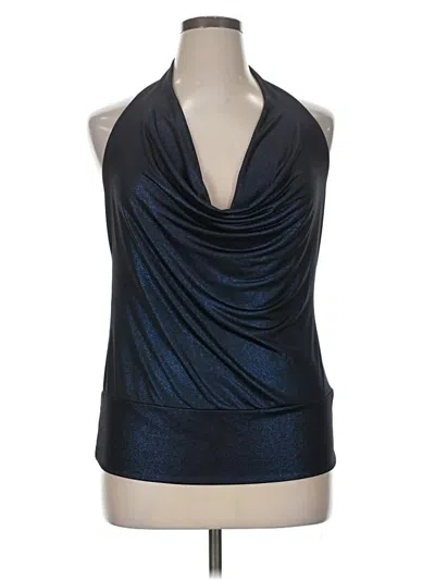 Pre-owned Dots Formal Skirt In Blue