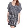 Dotti Flutter Tunic Style Cover Up In Festival In Multi