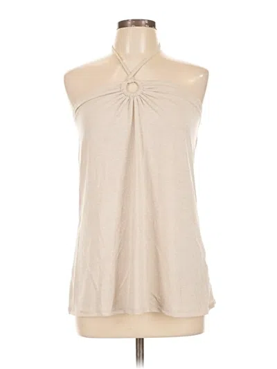 Dotti Sleeveless T-shirt In Tan