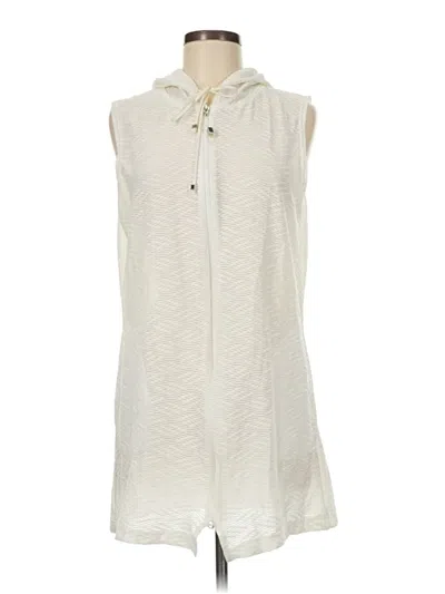 Pre-owned Dotti Sweater Vest In Ivory