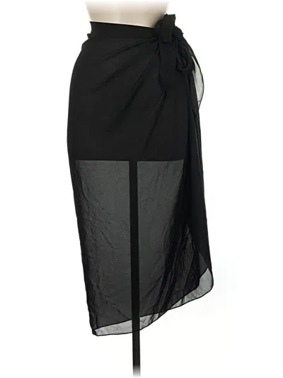 Pre-owned Dotti Swimsuit Cover Up In Black