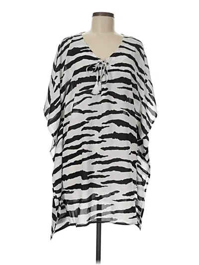 Pre-owned Dotti Swimsuit Cover Up In Silver