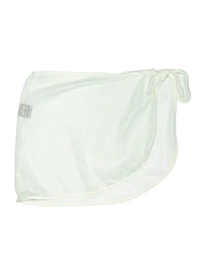 Pre-owned Dotti Swimsuit Cover Up In White