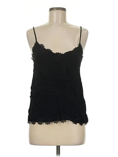 Pre-owned Dotti Tank Top Black Strapless Neckline Tops
