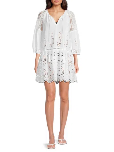 sachin and babi light blue dress Drop Waist White Mini Dresses
