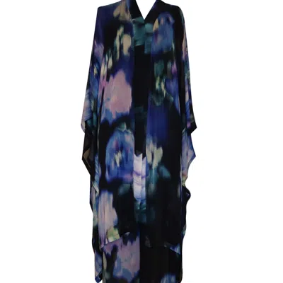 D'otto Women's Black / Blue Lydia Shirt Set In Black/blue