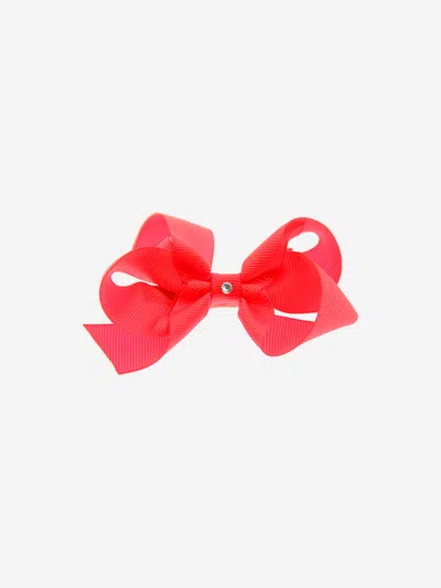 Dotty Daydreams Kids' Girlraspberry Bow Hairclip S Red