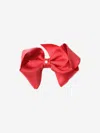 DOTTY DAYDREAMS GIRLS POPPY BOW HAIRCLIP M RED