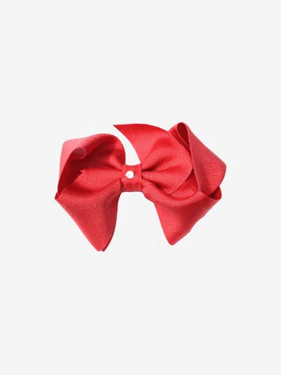 Dotty Daydreams Kids' Girls Poppy Bow Hairclip M Red