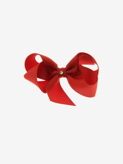 Dotty Daydreams Kids' Girltomato Bow Hairclip S Red