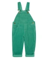 Dotty Dungarees Unisex Chunky Cord Overalls - Baby, Little Kid, Big Kid In Emerald