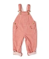 Dotty Dungarees Unisex Chunky Cord Overalls - Baby, Little Kid, Big Kid In Pink
