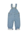 Dotty Dungarees Unisex Classic Pale Denim Overalls In Blue