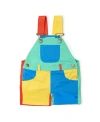 Dotty Dungarees Unisex Colorblock Overall Shorts - Baby, Little Kid, Big Kid In Multicolor Primary