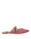 Dotz Woman Mules & Clogs Magenta Size 7 Textile Fibers In Magenta