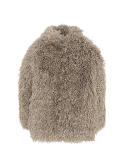Dou Uod Kids' Coat In Brown
