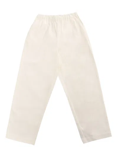 Dou Uod Cream Colored Pants In White