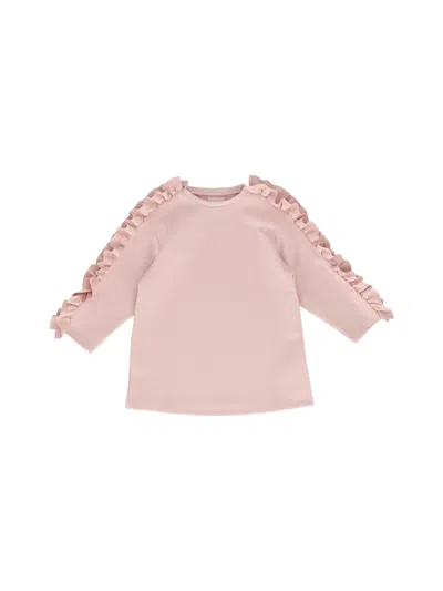 Dou Uod Kids' Dou-uod Jersey Dress In Pink