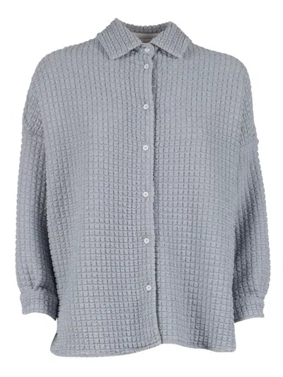 Dou Uod Kids' Dou-uod Shirt In Blue