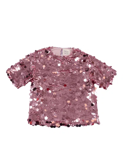 Dou Uod Kids' Dou-uod Shirt In Pink