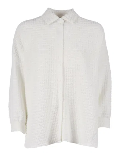 Dou Uod Kids' Dou-uod Shirt In White