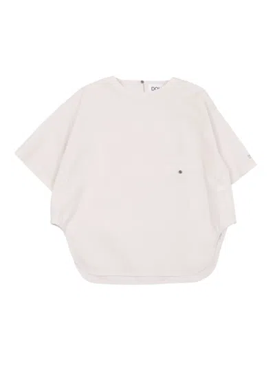 Dou Uod Kids' Dou-uod Shirt In White