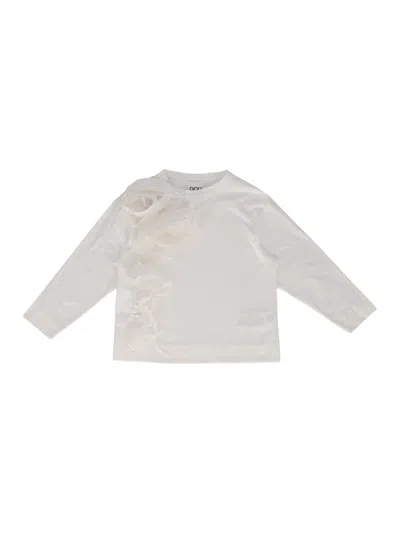 Dou Uod Kids' Dou-uod T-shirt/top In White