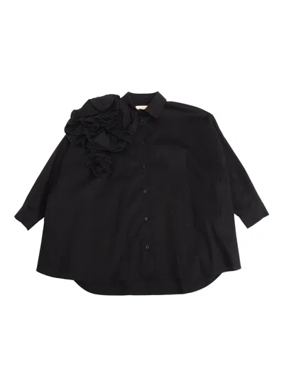 Dou Uod Kids' Shirt In Black