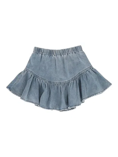 Dou Uod Kids' Skirt In Blue
