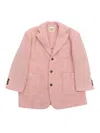Dou Uod Suit Jacket In Pink
