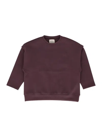 Dou Uod Sweatshirt In Purple