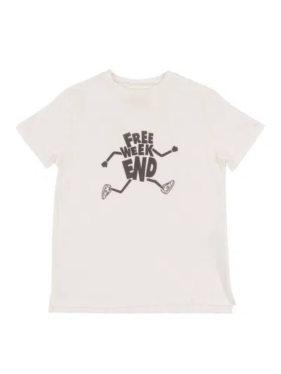 Dou Uod T Shirt/top In White