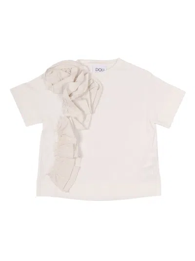 Dou Uod T 恤/上衣 In White