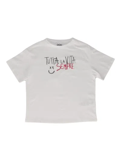 Dou Uod T 恤/上衣 In White