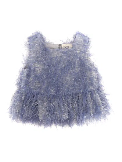 Dou Uod Kids' Top In Light Blue