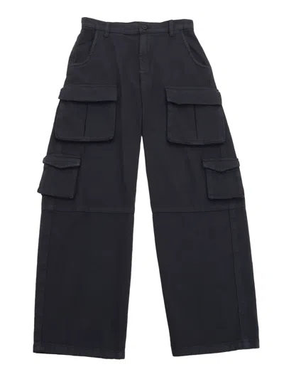 Dou Uod Trousers In Light Blue