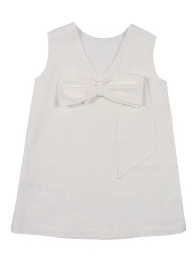 Dou Uod 梭织连衣裙 In White