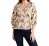 Double A Beatrice Top In Multicolor In Multi