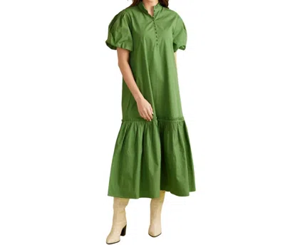 Double A Carly Dress In Boxwood Box In Multi