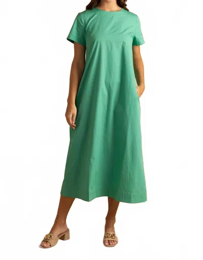 Double A Ellie Midi Dress In Lagoon In Pink