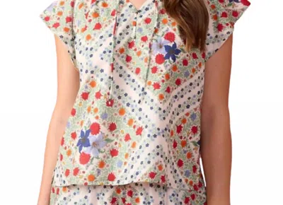 Double A Em Top In Fleur In Multi