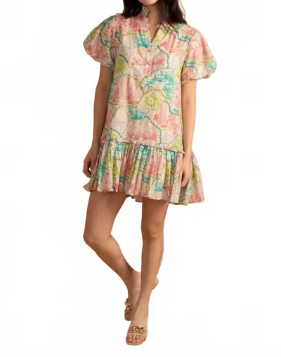 Double A Gia Dress In Tea Party In Multi