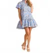 Double A Gia Mini Dress In Tigris In Multi
